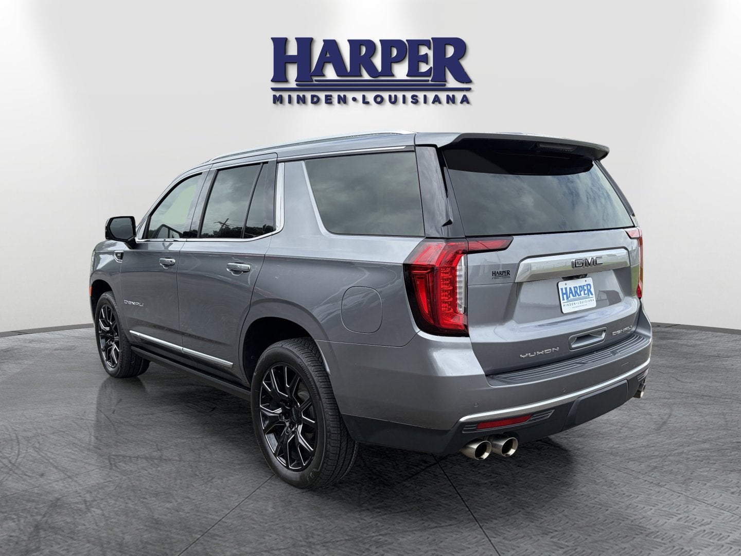 2021 GMC Yukon — rear three-quarter view